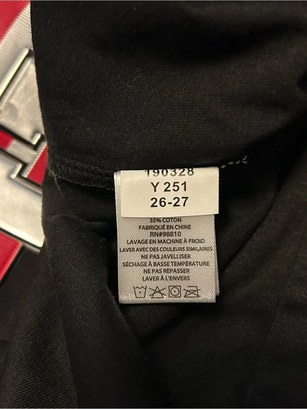 CR-24 USA Black Graphic T-Shirt – Size 10/12 – NWT
